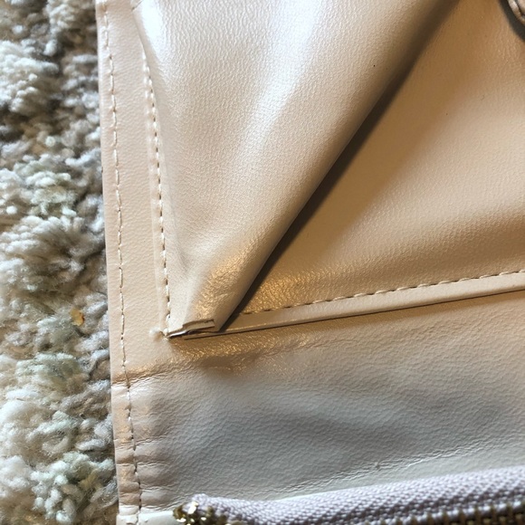 Nanette Lepore quilted clutch, light beige - Picture 8 of 8